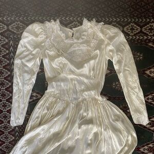 Vintage 1940’s handmade wedding dress